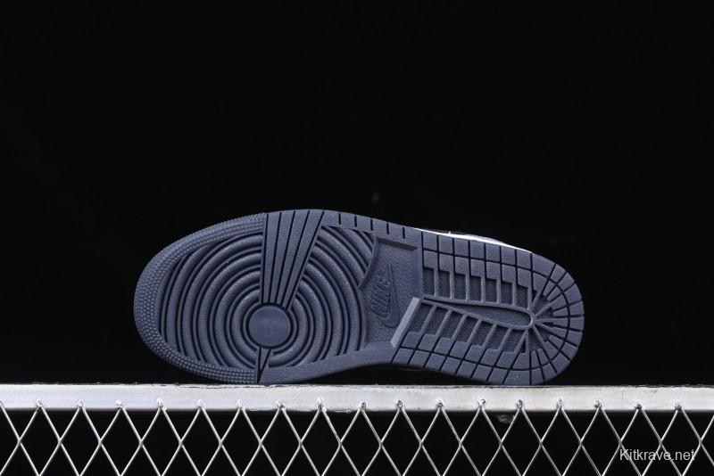 Nike Air Jordan 1 Low AJ1 Haze Purple Casual Sneakers - 553558-145