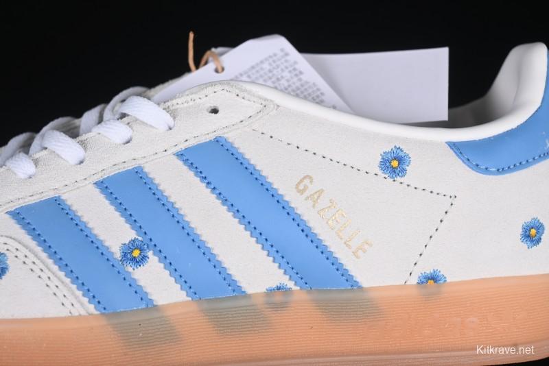 Adidas Gazelle Indoor Originals Retro Casual Slip-Resistant Wear-Resistant Low-Top Skate Shoes - IF4491
