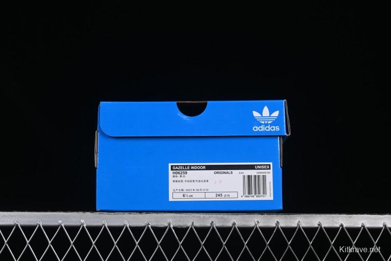 Adidas Originals Gazelle Indoor Retro Casual Anti-Slip Wear-Resistant Low-Top Sneakers - H06259