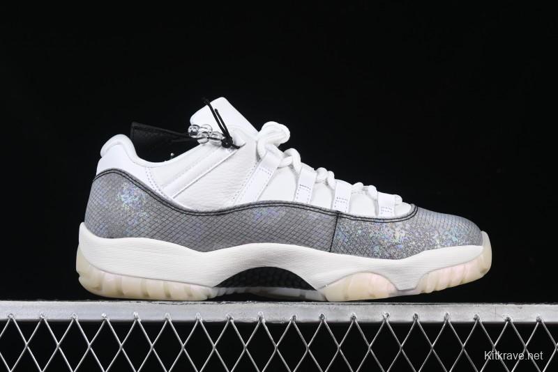 Nike Air Jordan 11 Low CNY Snake Year Limited Edition Tear-Away Basketball Shoes - HQ7000-001