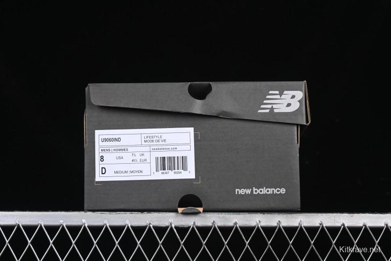 New Balance 9060 Retro Casual Running Shoes with ABZORB Cushioning Technology - U9060IND