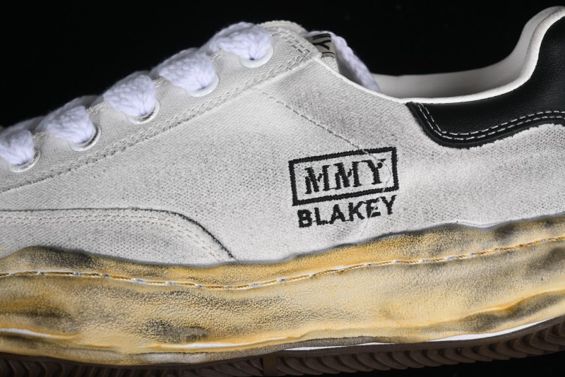 Wayne MMY Original Sole Leather Low Sneaker with Deconstructed Ice Cream Outsole - W.E5
