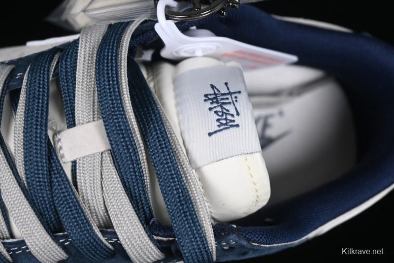 Nike SB Dunk Low Stussy Anniversary Custom Low-Top Casual Skate Shoes - DM6868-030