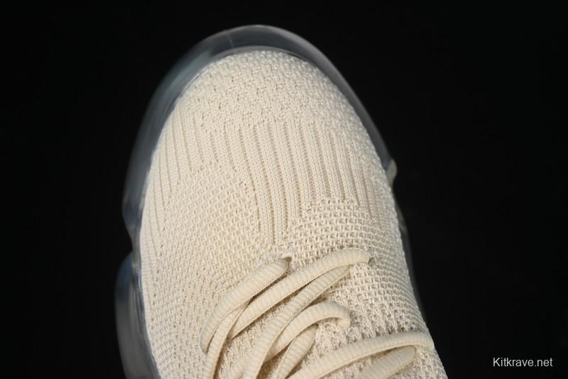 Grounds Big Bubble High Platform Sneakers in Cream White - AJE5