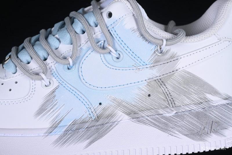 Nike Air Force 1 '07 Low Blue Storm Casual Sneakers - YY2024-626