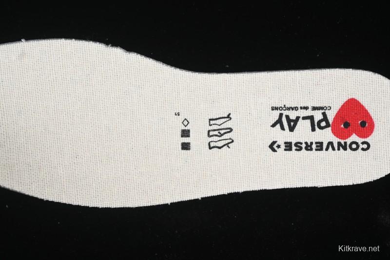 Converse x Play Comme Des Garcons One Star Academy Pro Low Top Casual Sneakers - A09870C