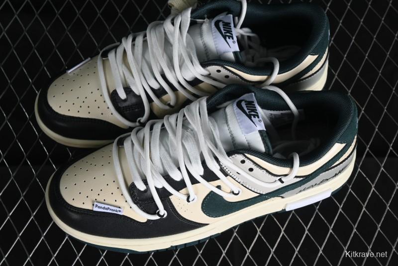 Nike Dunk Low Panda Prank Universe Exploration - Star Trek Mocha SB Strap Low-top Casual Sneakers - FQ8080-133