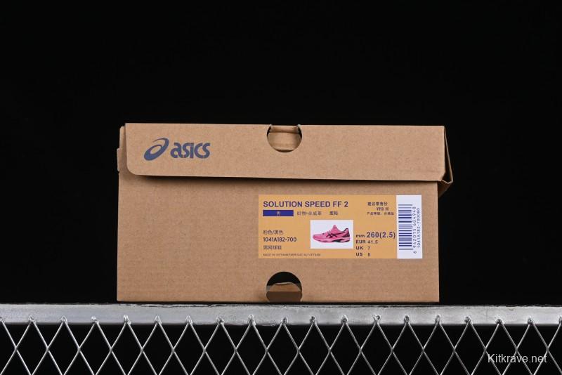 Asics Solution Speed FF 2 Retro Breathable Cushioned Casual Running Shoes - 1041A182-700