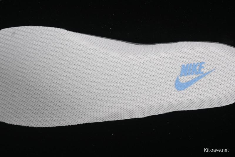 Nike Air Force 1 '07 Low Stussy Collaboration Light Grey Blue Sole Low-Top Casual Sneakers - XS1958-517
