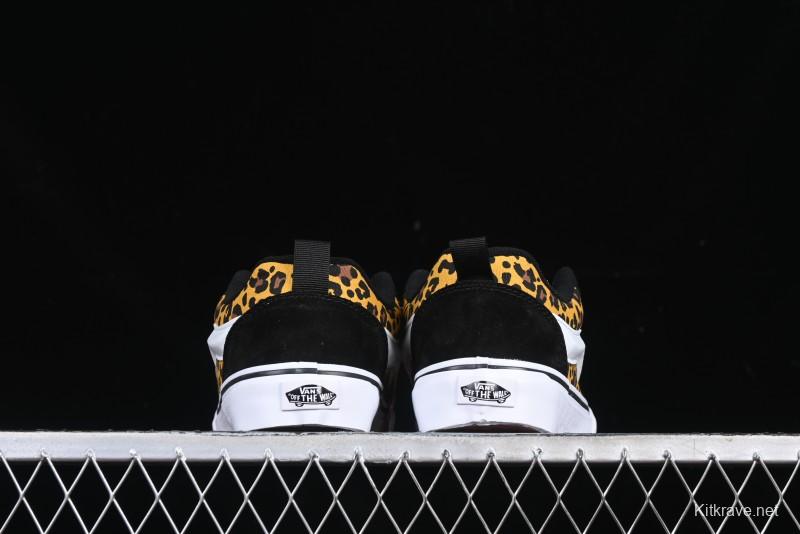 Vans Knu Skool Low Top Casual Sneakers in Leopard Print - VN000CR5CJK