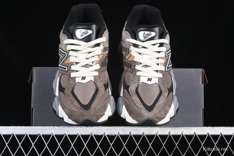 New Balance NB9060 Series Retro Casual Running Shoes with ABZORB Cushioning - U9060FMB