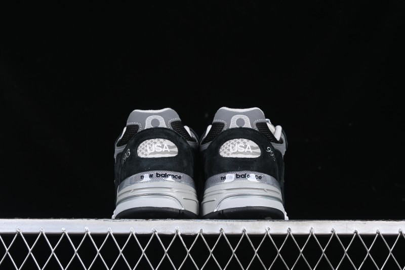 New Balance Made In USA M993 Series Classic Retro Casual Running Shoes - MR993BK