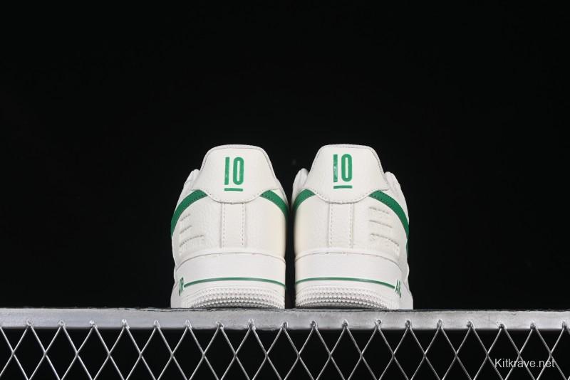 Nike Air Force 1 '07 Low Ted x Portland Collaboration Reflective Green Sneakers - DD8959-707