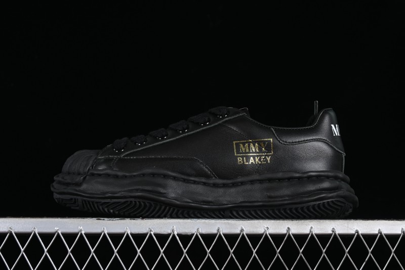 Wayne Original Sole Leather Low Sneaker with Melted Ice Cream Outsole - W.E5