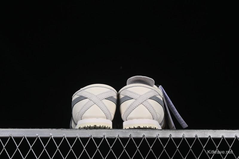 Onitsuka Tiger Mexico 66 Low-Top Leather Running Shoes - 1183B771-201