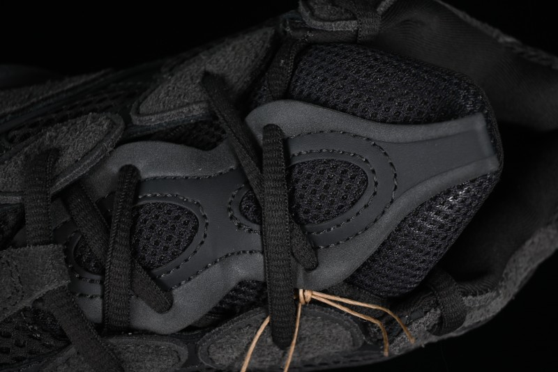 Adidas Yeezy 500 Black Casual Running Shoes - F36640