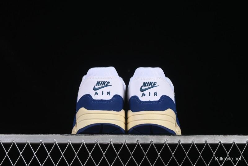 Nike Air Max 1 Retro Running Shoes with Half-Sole Air Cushion - FQ8048-133