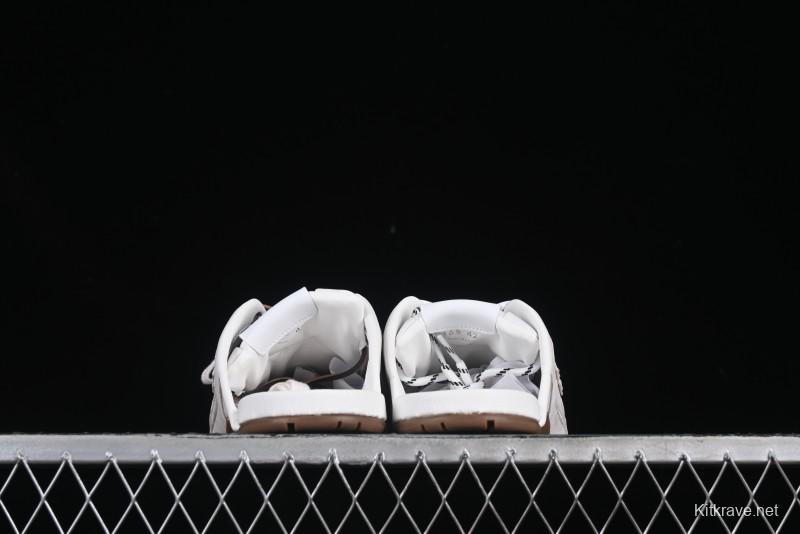 Miu Miu x New Balance 530 Deconstructed Low-Top Retro Sneakers with Dual Lace Design - AJD4