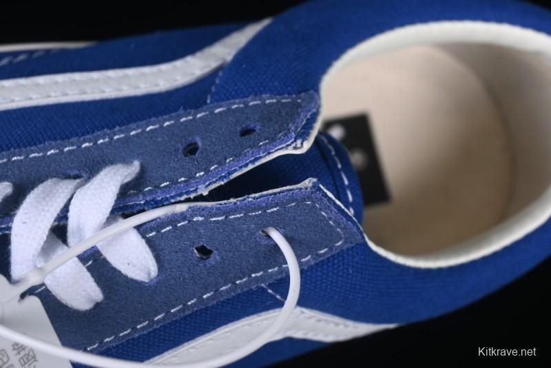 Vans Premium Old Skool 36 Retro Skate Shoes with Full-Grain Leather and Cushioned Insole - VN000CQDDWR