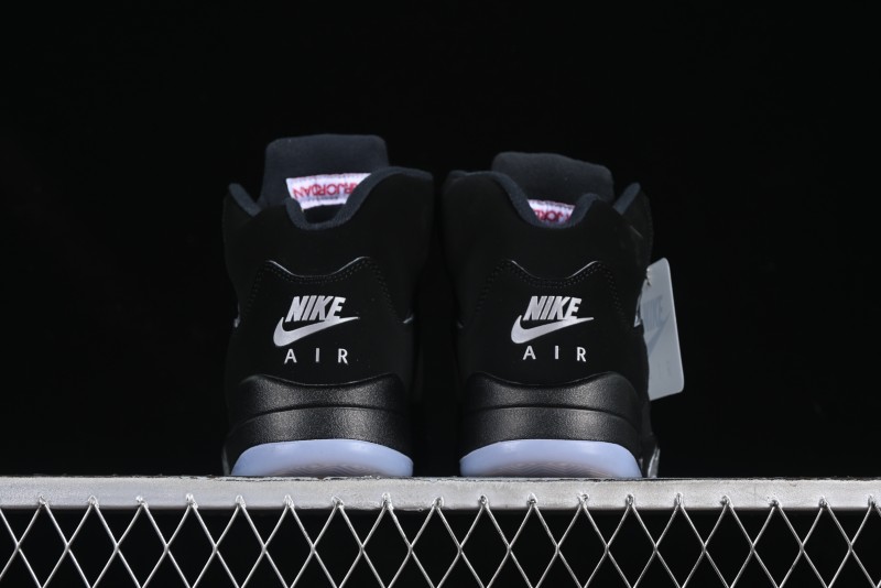 Nike Air Jordan 5 Retro Black "Metallic Reimagined" Basketball Shoes - HF3975-001