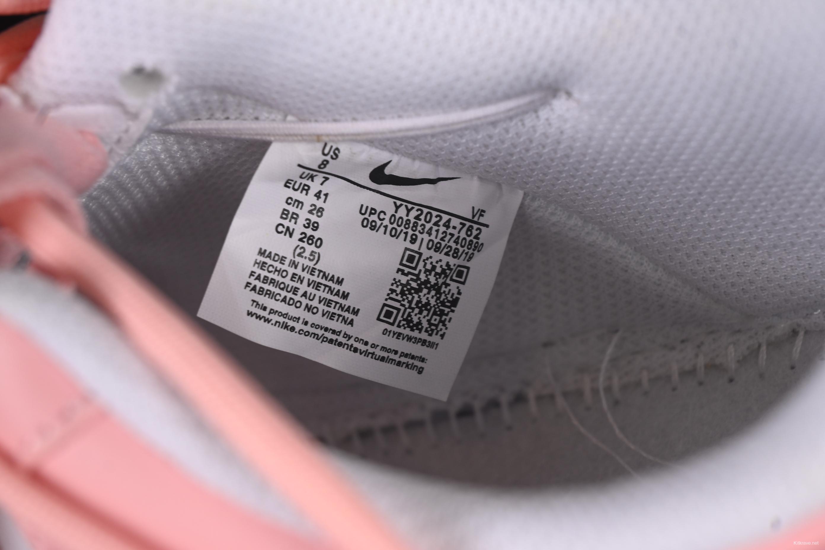 Nike Air Force 1'07 Low Pink Lover Casual Sneakers with Cartoon Patterns - YY2023-762