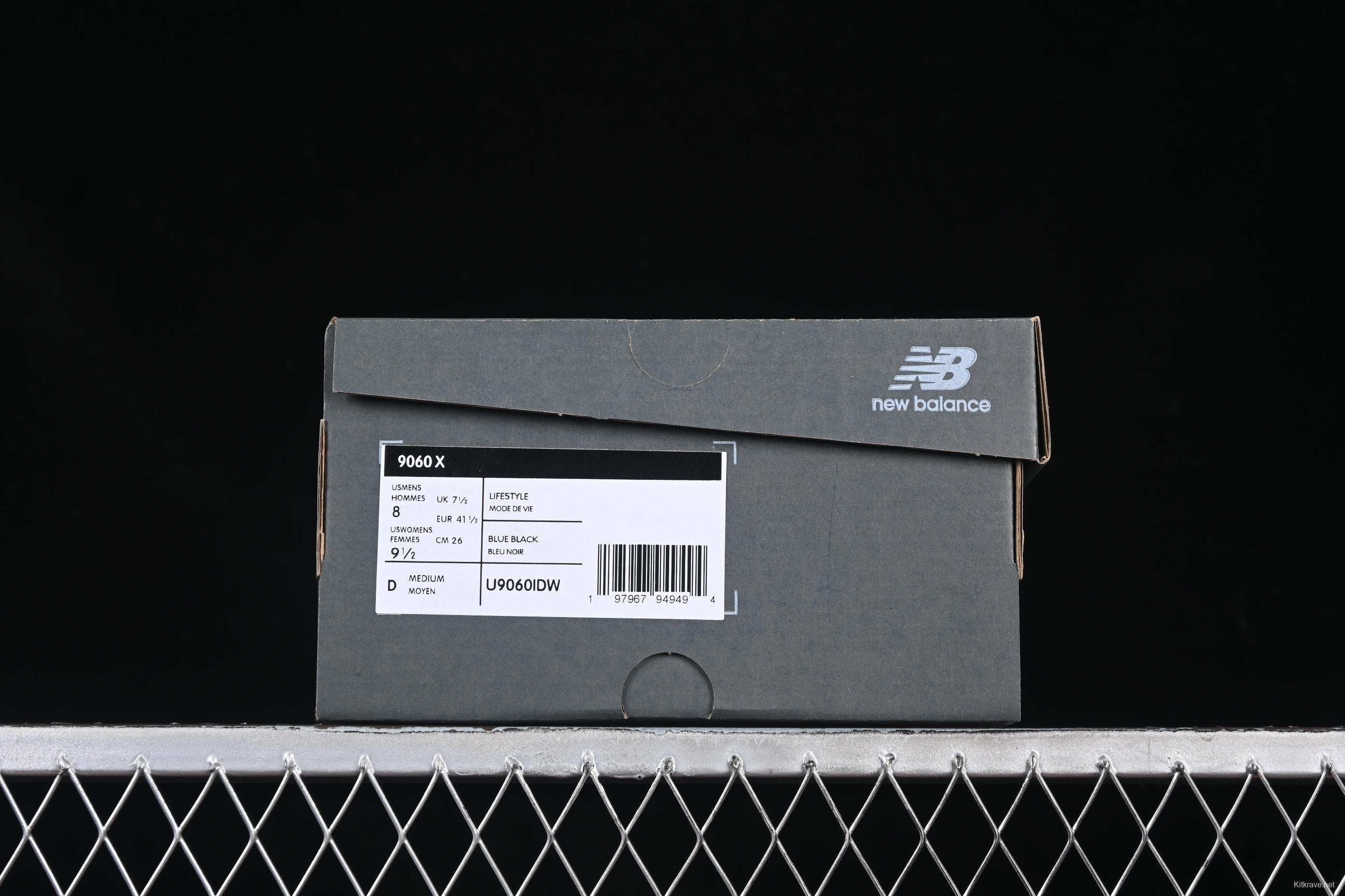 Joe Freshgoods x New Balance 9060 Retro Casual Running Sneakers with ABZORB Cushioning - U9060IDW