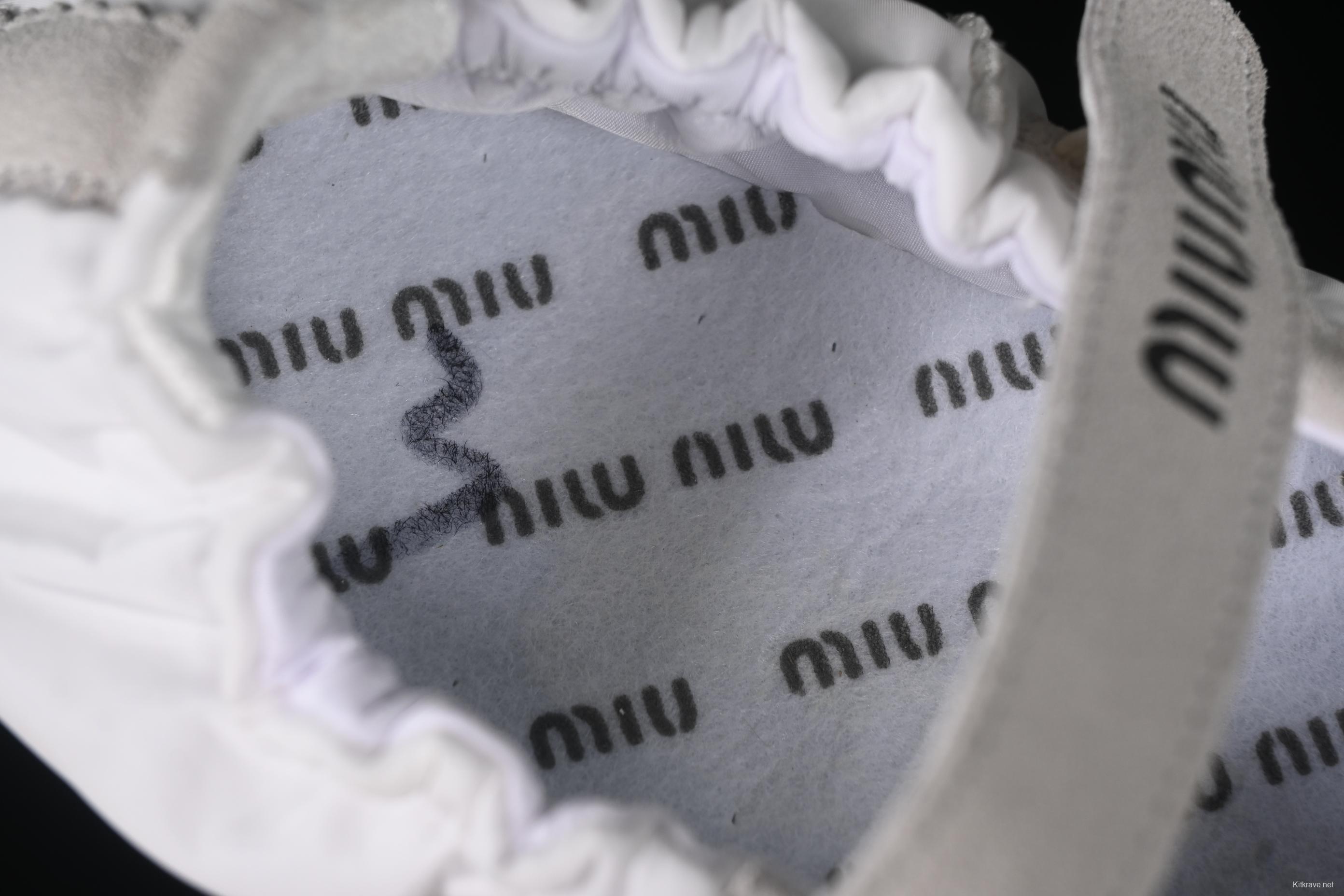 MiuMiu Mary Jane Ballet Flats - 99D4