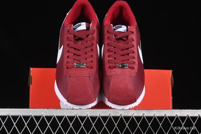 Nike Classic Cortez Leather Retro Running Shoes - DZ2795-600