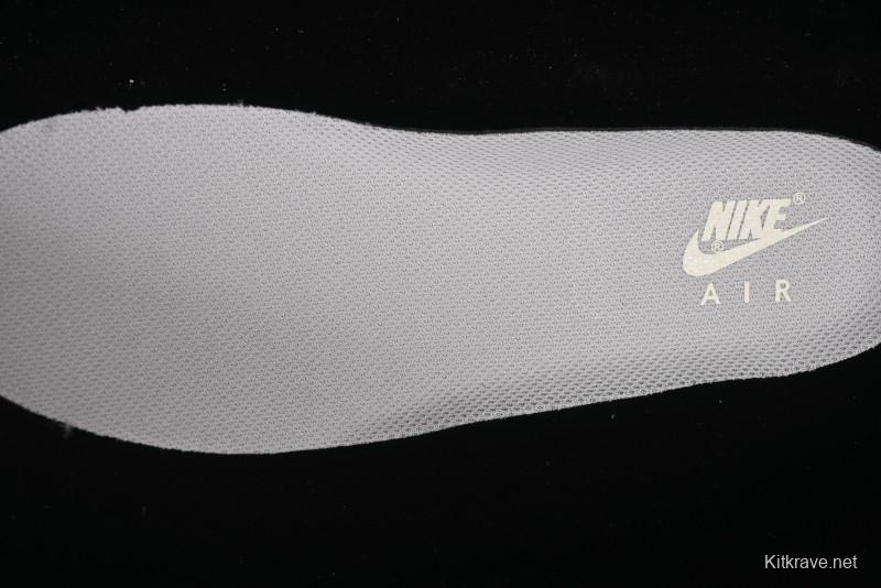 Nike Air Force 1 '07 Low Supreme Collaboration Light Grey Gum Casual Sneakers - KK1988-075