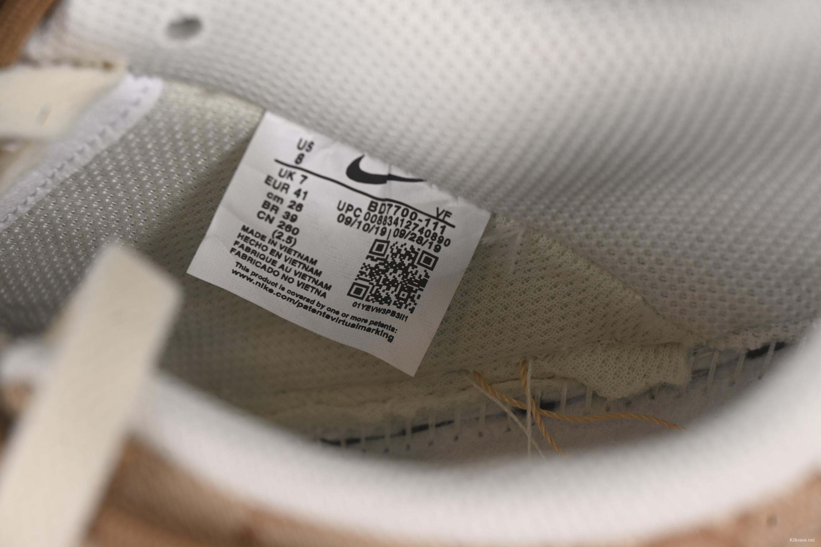 Nike Air Force 1'07 Low Casual Sneakers with McDonald's Collaboration Design - BD0077-111