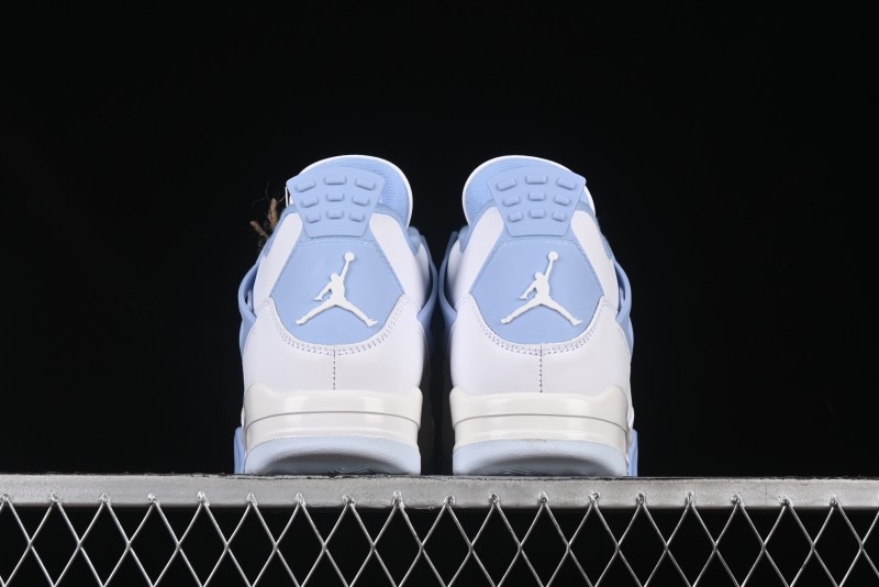 Nike Air Jordan 4 Retro "Forget Me Not" Mothers Day Sneakers with Floral Accents - HV0823-100