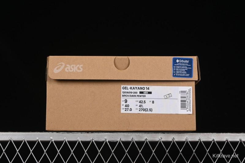 Asics Gel-Kayano 14 Running Shoes with 3D Visible GEL Cushioning and FF BLAST PLUS Midsole - 1201A019-200