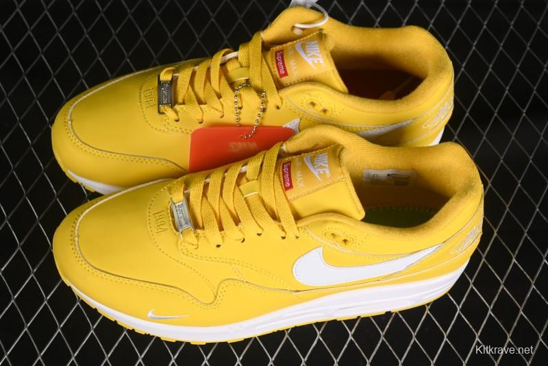 Nike Air Max 1 Retro Running Shoes with Half-Sole Air Cushion - HF8813-700