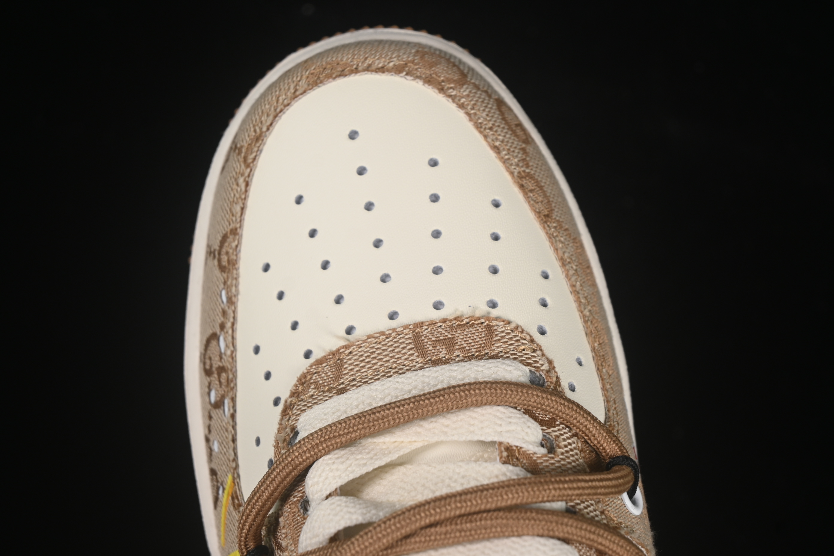Nike Air Force 1'07 Low Casual Sneakers with McDonald's Collaboration Design - BD0077-111