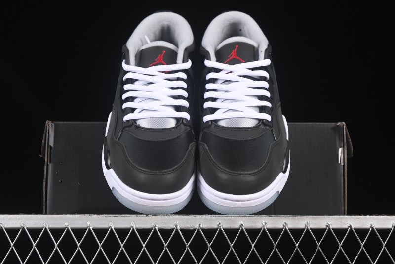 Nike Air Jordan 4 Remastered Sneakers in Black Grey White - HV5184-010