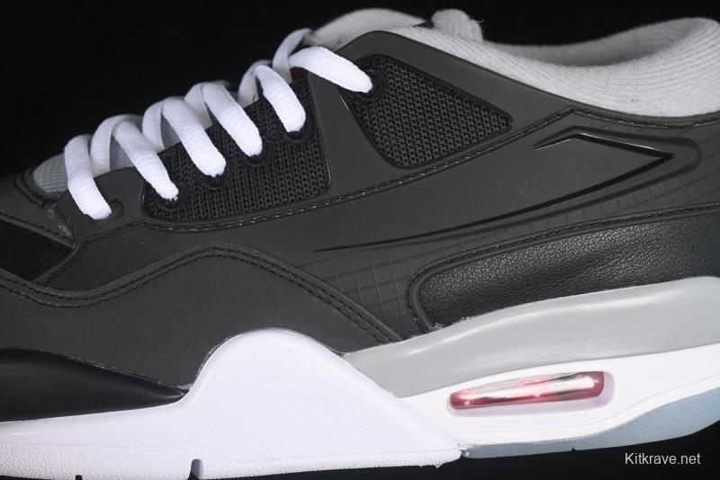 Nike Air Jordan 4 Remastered Sneakers in Black Grey White - HV5184-010