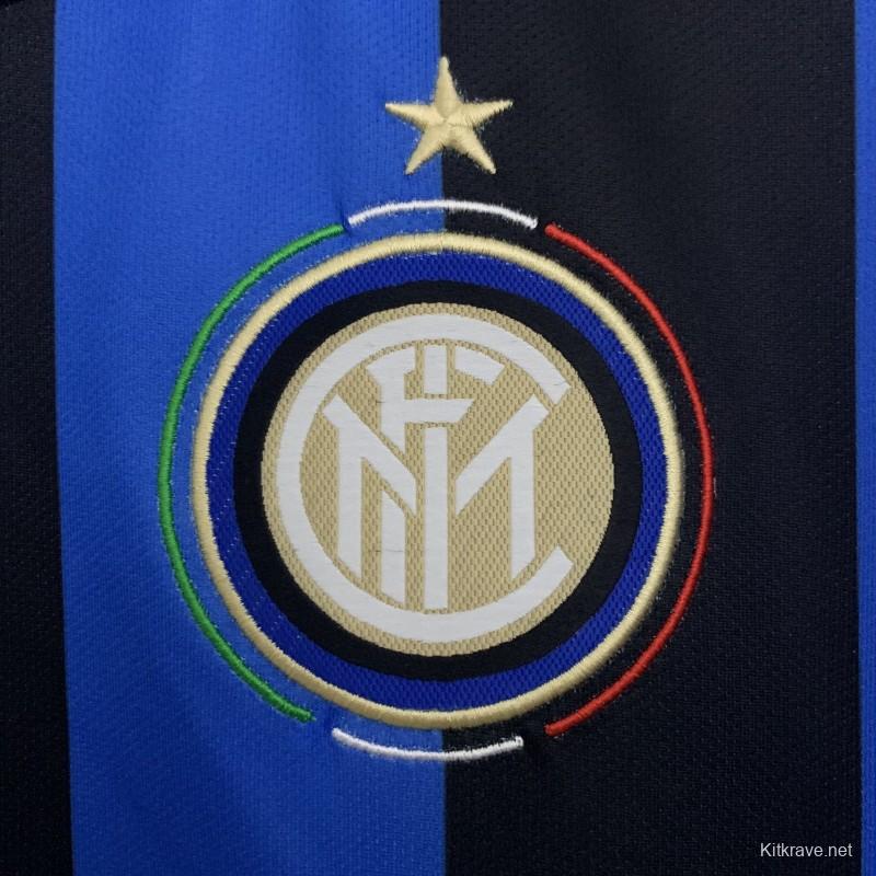 09/10 Retro Inter Milan Champions League Edition Home Jersey