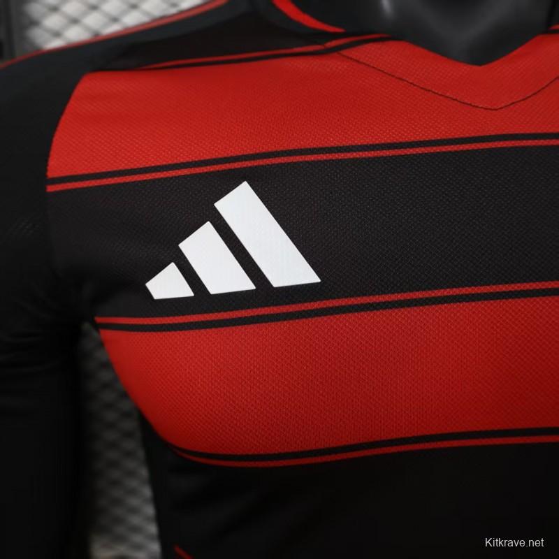 Player Version 25/26 Flamengo Home Long Sleeve Jersey