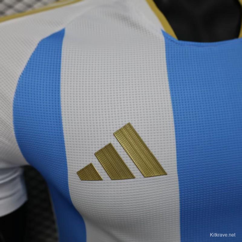 Player Version 2025 Argentina Home Jersey
