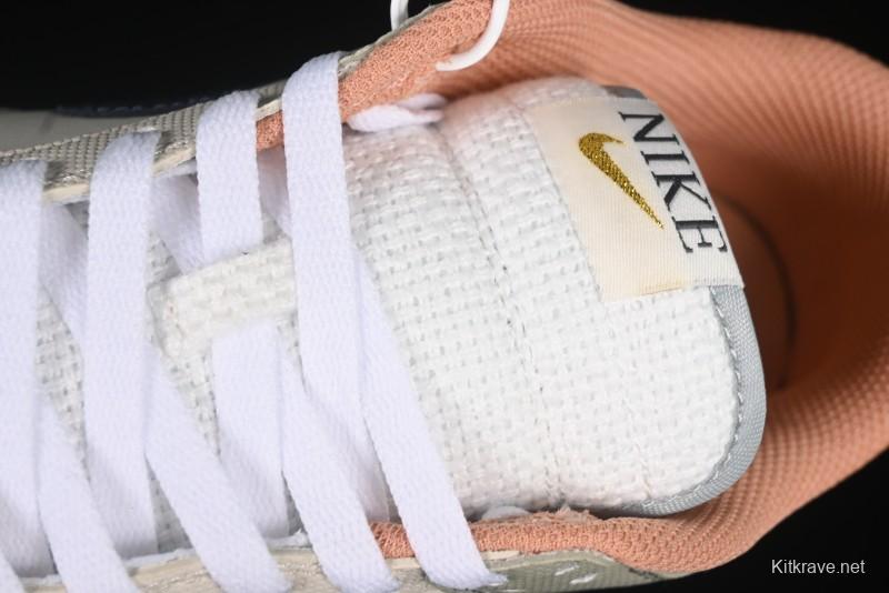 Nike Dunk Low Floral Swoosh Floral Theme Low-Top Casual Sneakers - HV5750-133