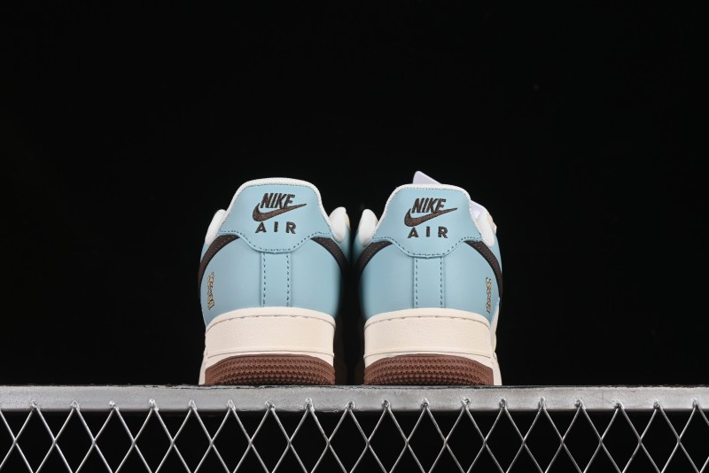 Nike Air Force 1 '07 Low LV Collaboration Summer Blue Casual Sneakers - JJ2508-702
