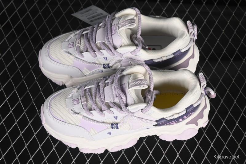 Fila Heritage Fluid Cat Paw 5.0 Vintage Lace-Up Dad Shoes - F12W432101AGO