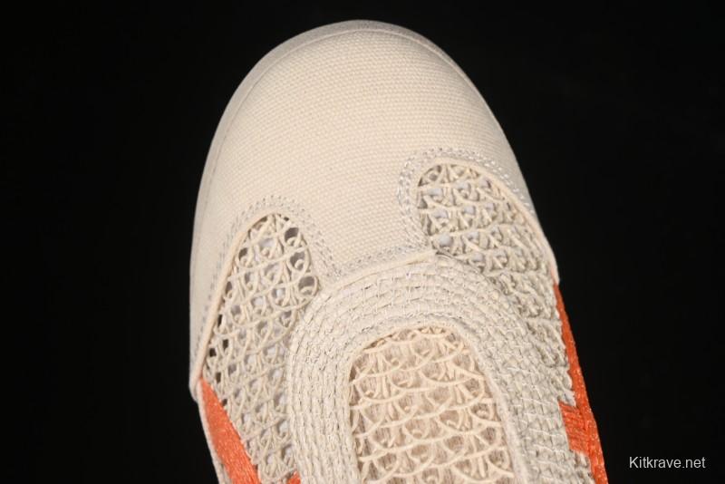 Onitsuka Tiger Mexico 66 Sabot Slip-On Sneakers with Breathable Mesh Upper - 1183C123-251