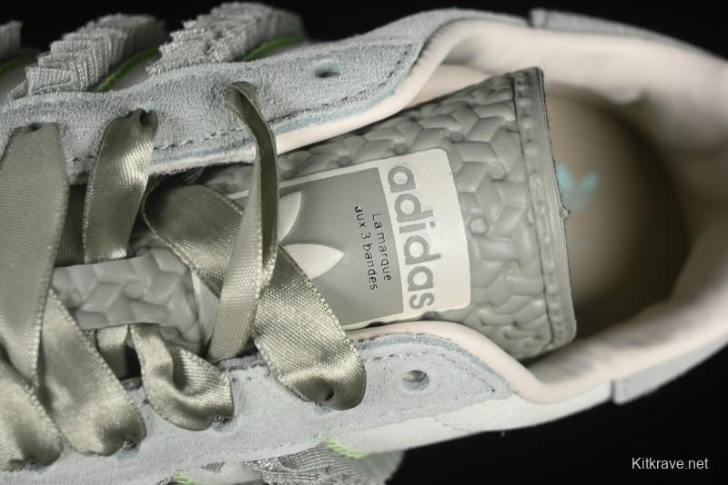 Adidas Originals Gazelle Bold JR8373 Collaboration Low-Top Sneakers with Thick Sole for Slip Resistance and Durability - JR8373