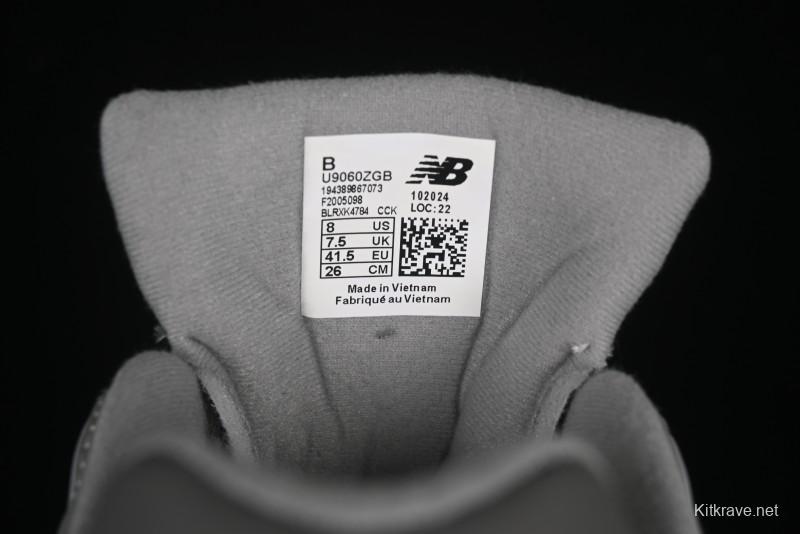 New Balance 9060 Retro Casual Running Shoes with ABZORB Cushioning Technology - U9060ZGB