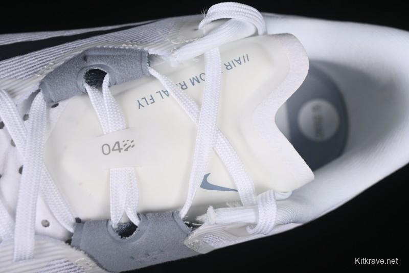 Nike Zoom Rival Fly 4 Lightweight Responsive Running Shoes with Flyknit and React Technology - FV6040-102