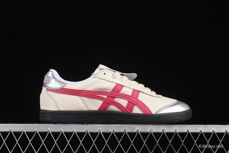 Onitsuka Tiger Tokuten Low-Top Casual Sneakers with T-TOE Reinforcement and Retro Indoor Sole - 1183B938-100