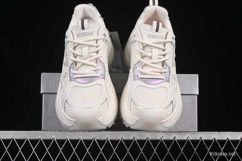 GG-CC 25ss New Platform Chunky Sneakers with 7CM Height Increase - 668-2