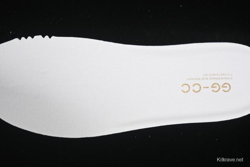 GG-CC Star-Design Lace-Up Hollow-Out Platform Sneakers with 5cm Height Boost - G25U9789