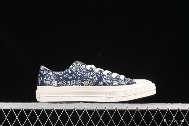 Converse Chuck 1970s Low Top Casual Sneakers with Paisley Pattern - A15751C